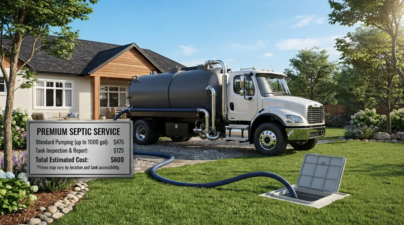Septic Tank Pumping Cost in Deltona, FL